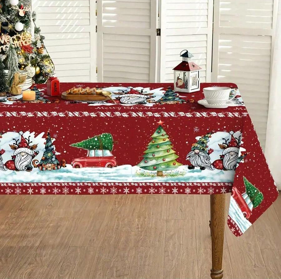 Coffee Table Square Cloth Round Table Waterproof Table Cloth Dining Table Polyester