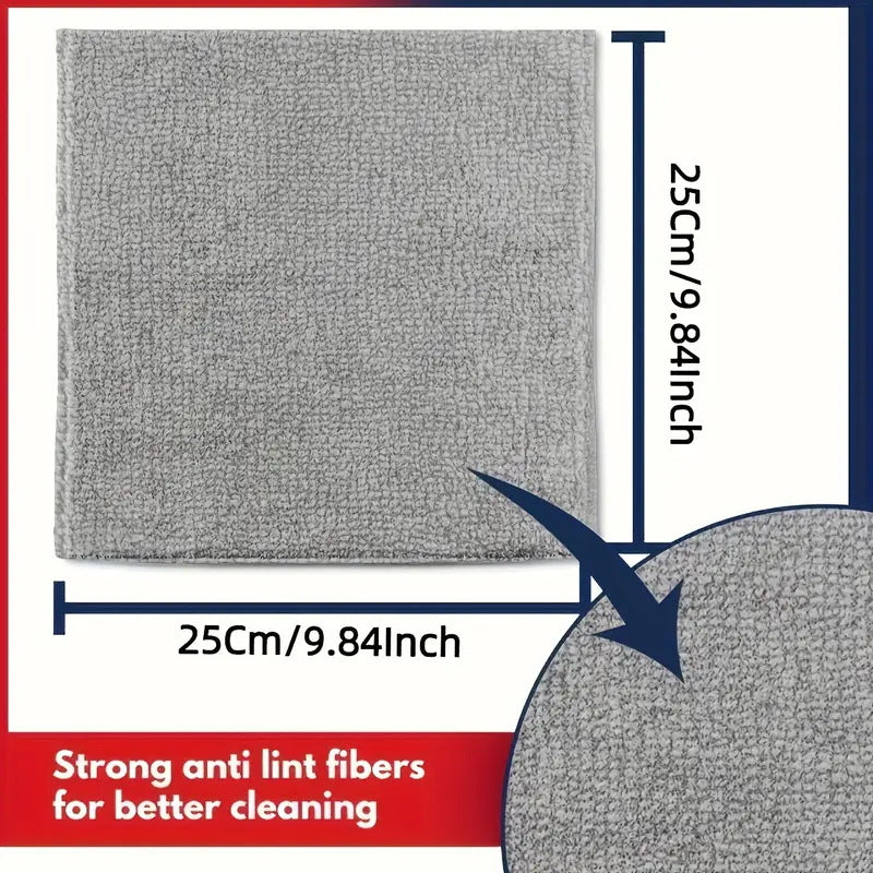 Microfiber Absorbent Cloth Kitchen Home Dishwashing Car Cleaning Towel